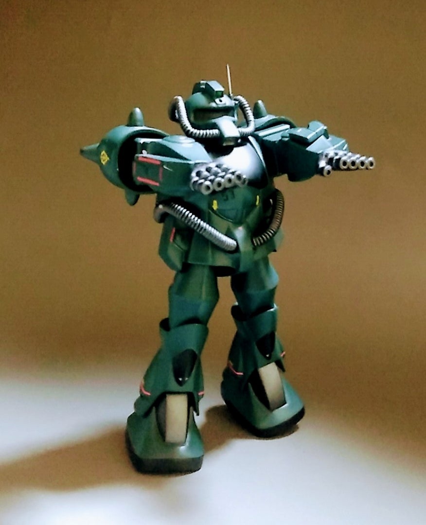 旧キット1/144グフ重装型完成 | ジオン驚異のメカニズム