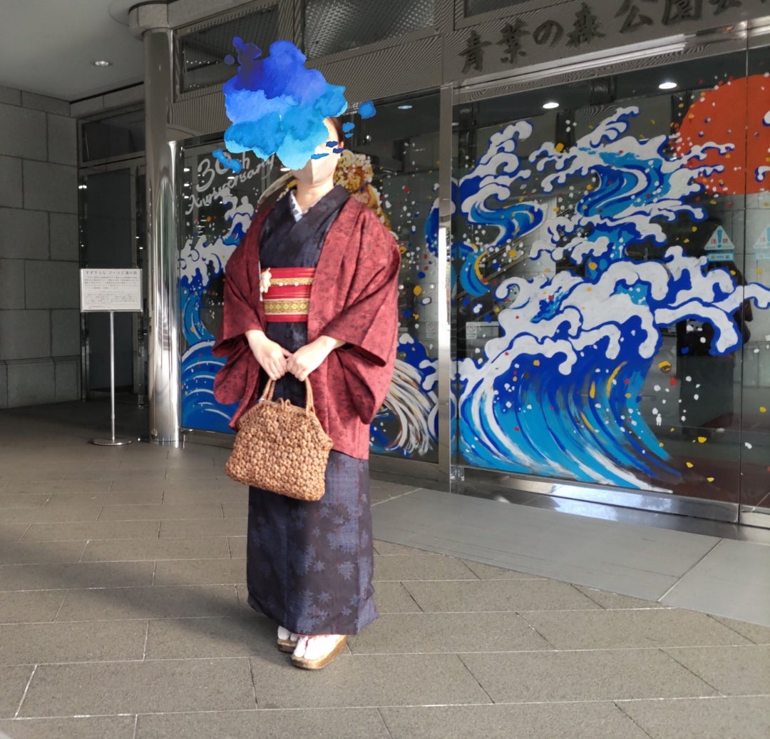 結城紬と祖母の半幅帯 | べべべい日 ☆麻（あさ）のブログ☆