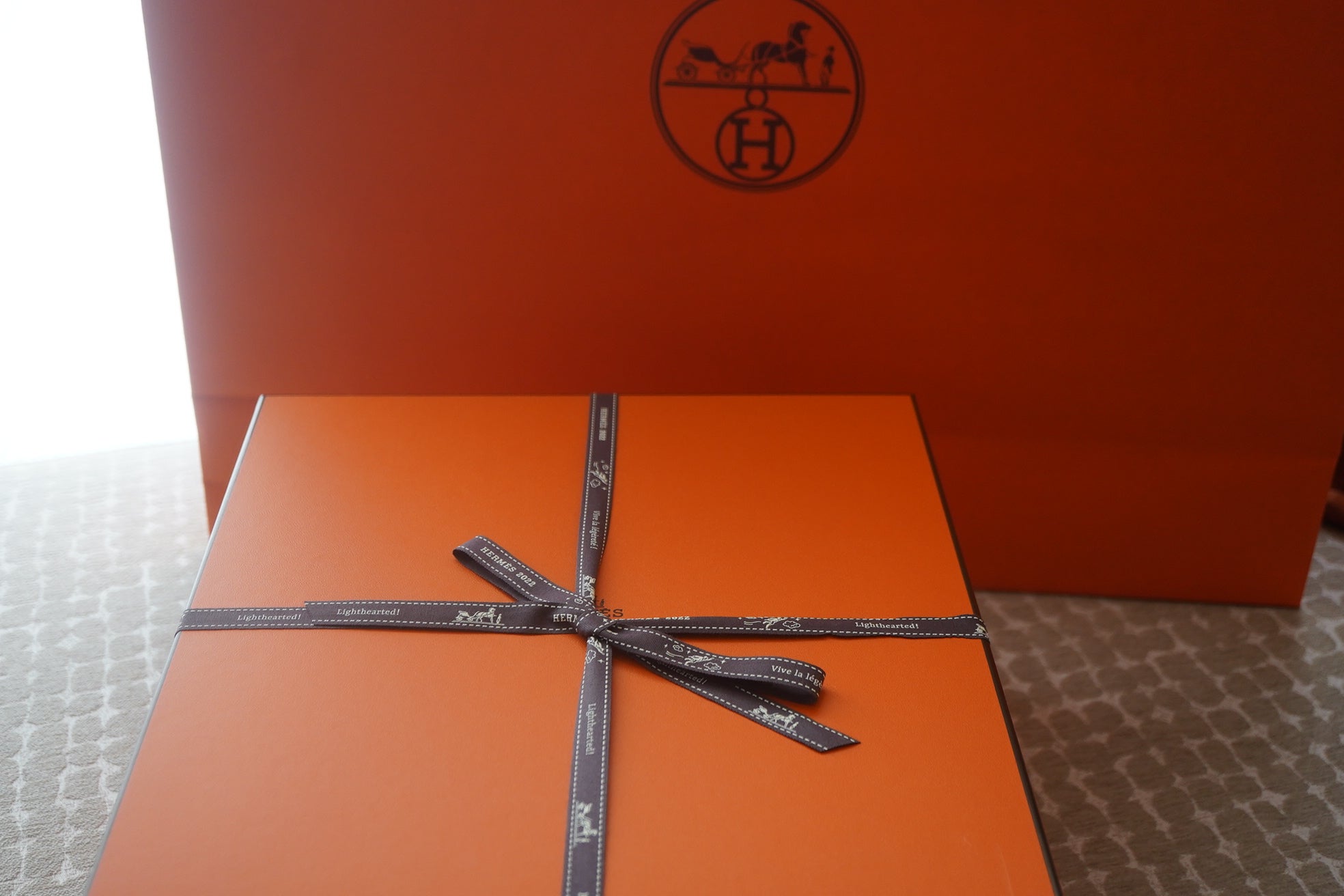 エルメス特別仕様のオレンジボックス | エルメス パトロール日記