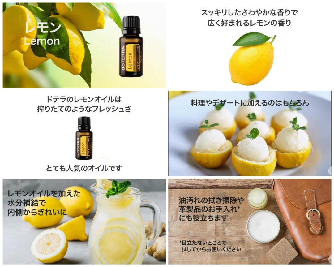 doTERRAオレンジ・レモン - エッセンシャルオイル