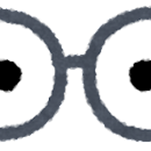 知人が老眼の画像