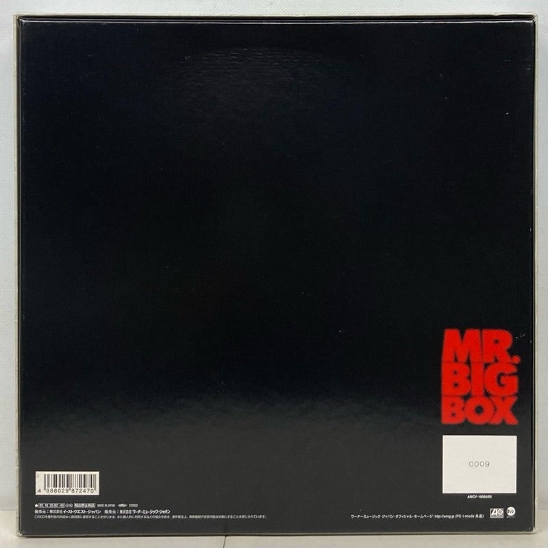 CD: MR. BIG 国内盤 DJ-COPY (1999-2002) | 西新宿レコード店 Red Ring 