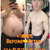 47歳男性！格闘技未経験からマイナス14kgのダイエットに成功し試合も勝利！！の画像