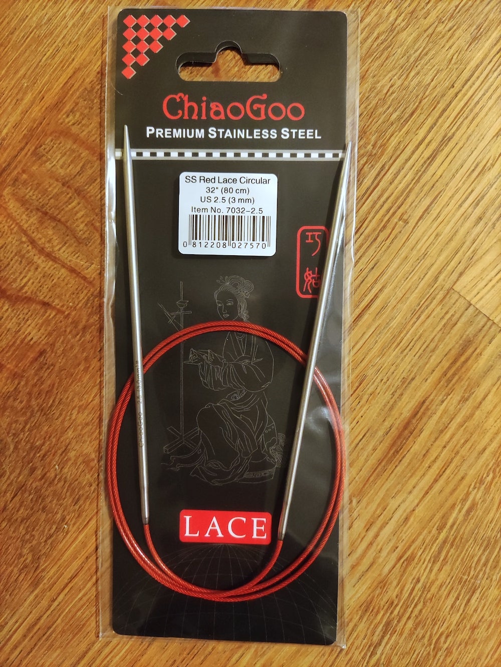 ChiaoGoo チャオグー TWIST Small 切替式輪針 5”/13cm-