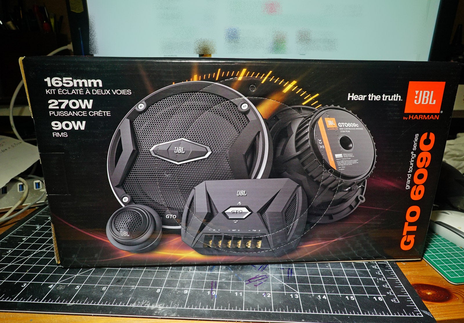 JBL 165mm スピーカー、アンプ、ツイーターセット-