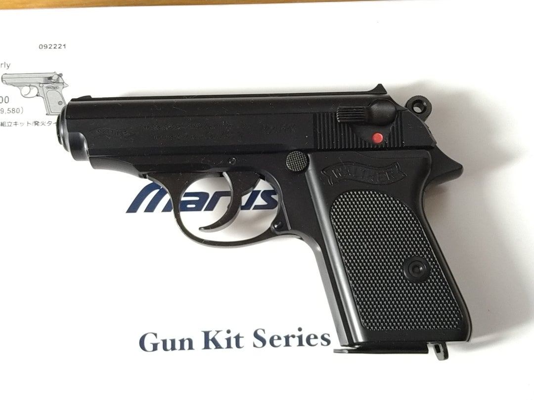 マルシン ワルサーPPK 後期型 HW 組立キット 22年再販 未 マルシン ワルサーPPK 後期型 HW 組立キット 22年再販 未