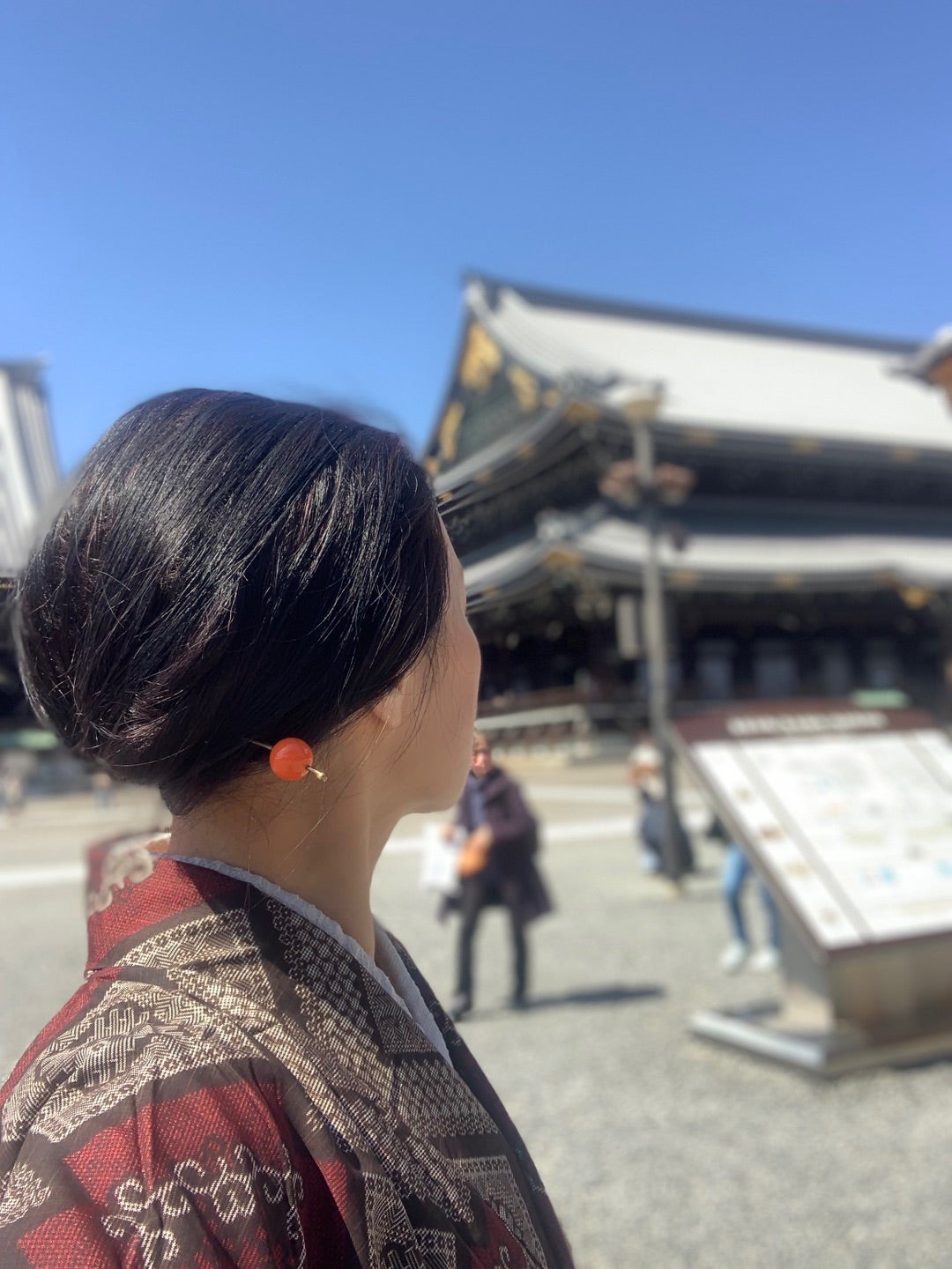 龍郷柄大島紬に合わせた帯 | 地元京都を着物で楽しむプチプラコーデ日記