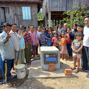 カンボジア井戸建設支援報告（ターロウ村)の画像