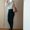 coordinate＊春の定番シャツ×ジーンズコーデは技あり新作テーパードデニムで♡の画像