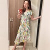 オンラインサロンレンタル服♡インポート花柄ワンピース♡の画像