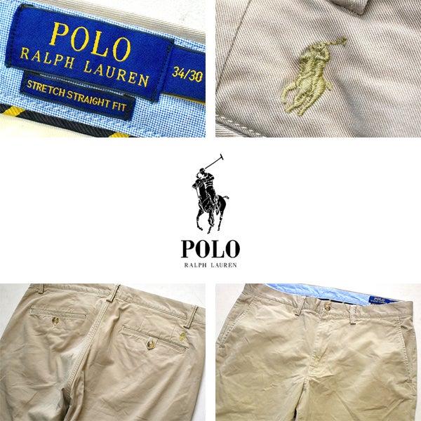 ラルフローレンPOLOチノパンツ古着屋カチカチ