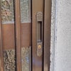 引違い戸　戸先錠交換作業　富山の鍵屋の画像