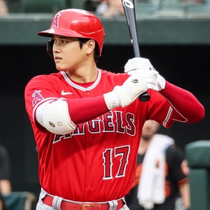 大谷翔平始動の画像