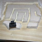 大津城Ａ2正方形サイズの縄張りの石垣彫りができました。の記事より