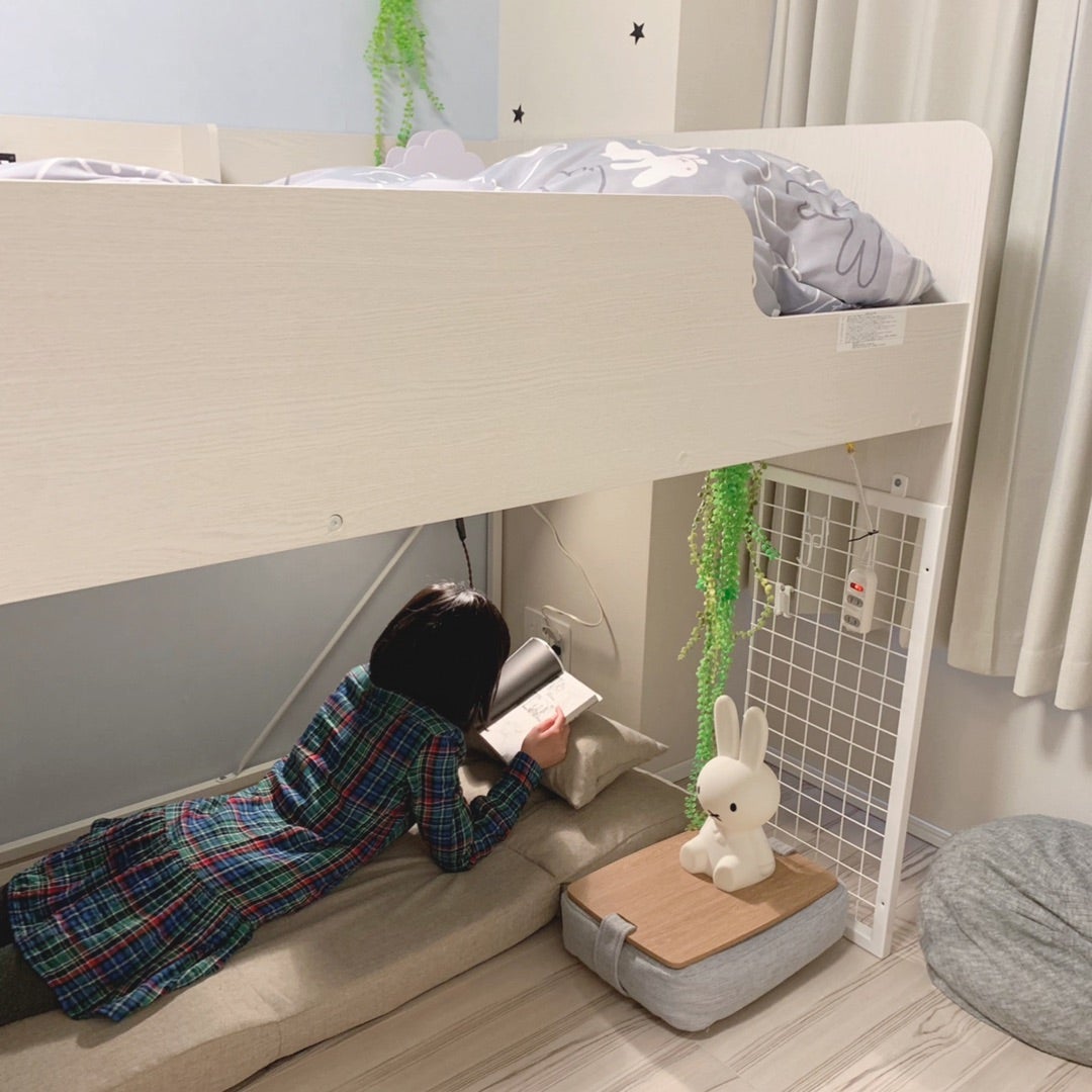 ニトリ システムベッド(ホワイト） 子供用 - ベッド