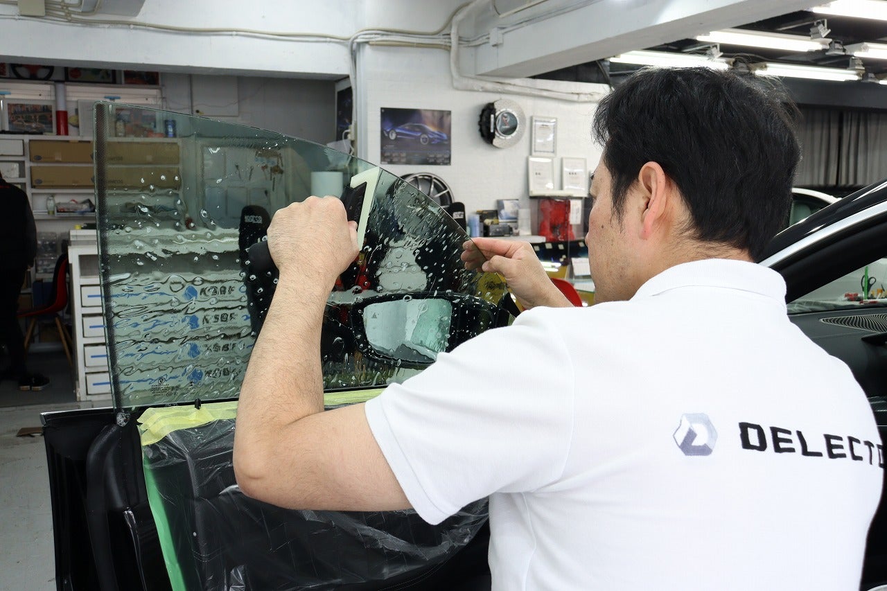 BMW i4 G26 カーフィルム施工 サンブロックフィルム 透明断熱フィルム施工 | DELECTO デレクト 神奈川県横浜市青葉区の ...