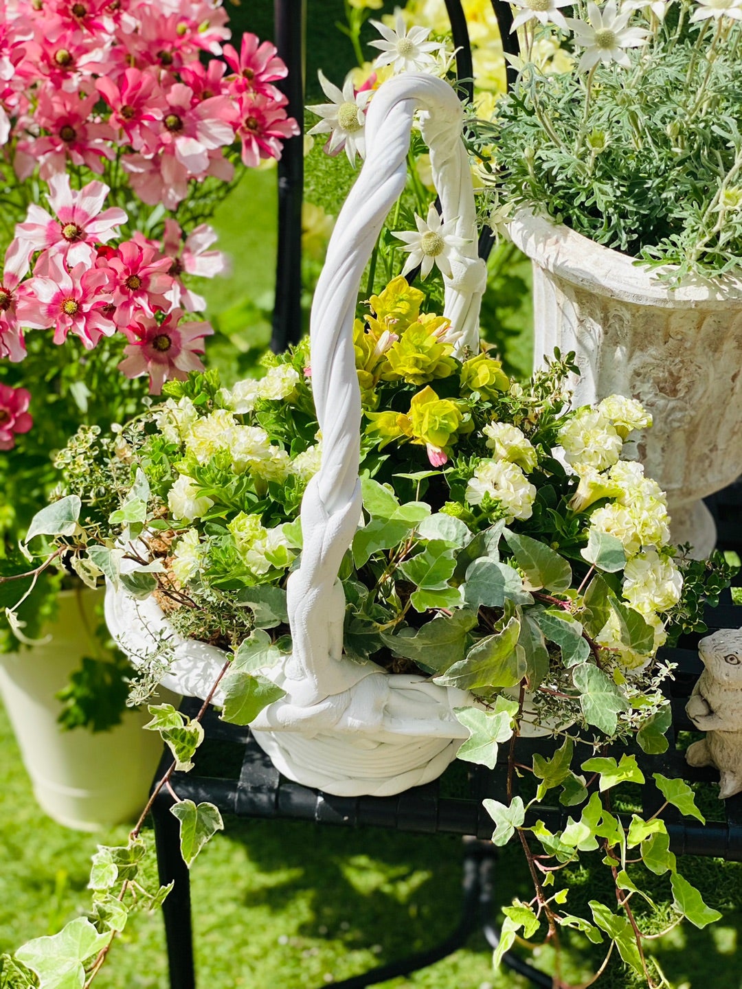 メロンな寄せ植え♡ - プランター