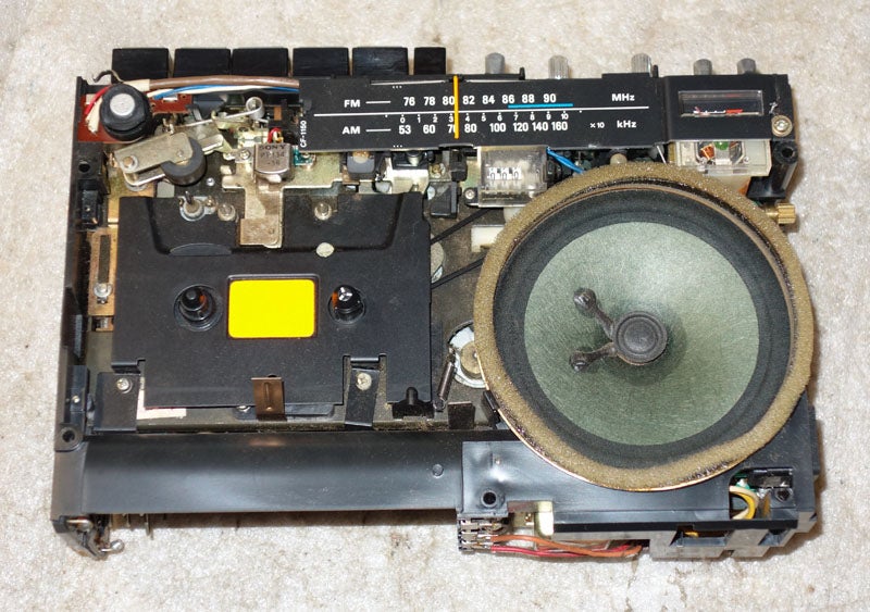 ソニーのラジカセ CF-1150 | じんけいの修理日記