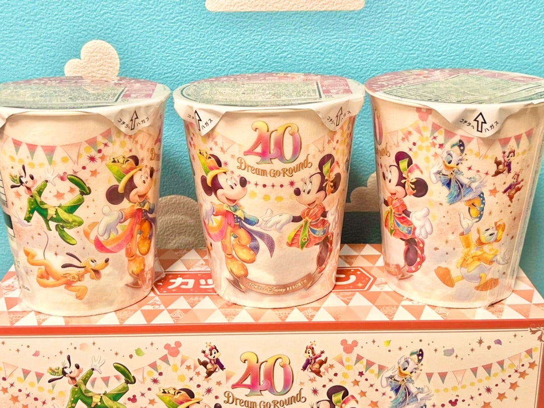 半額SALE☆ ディズニー40周年 カップ麺1個