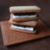 米粉クッキーのあんバターサンドの画像