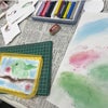 ３月のモラージュ佐賀パステルアーティスト教室レポ３月をイメージした、ウグイスと、チュ...の画像