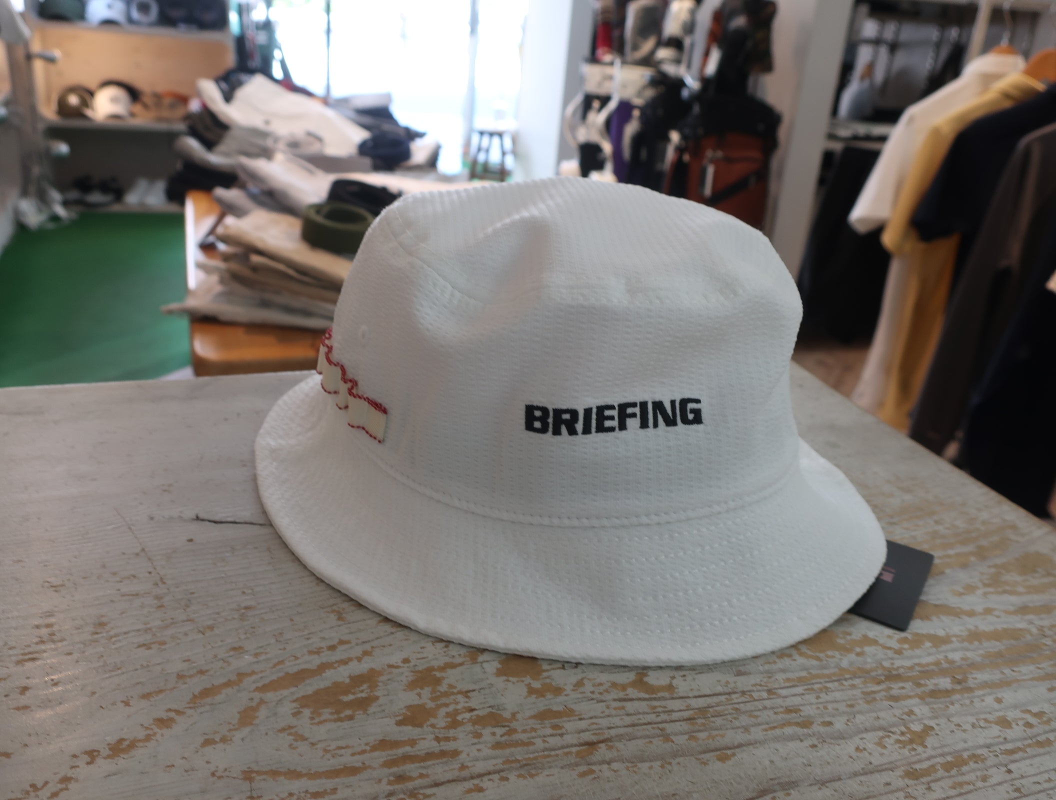 BRIEFING バケットハットが可愛いです | CHIP IN BOGEY