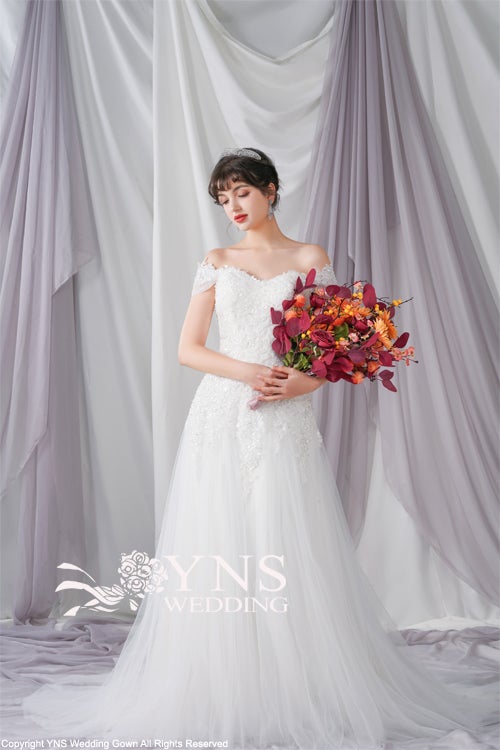 ☆2023年秋冬*新作ドレスSR23323-SDTKのご紹介☆ | YNS WEDDING