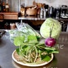 キッチンとお花と今日の収穫と　　#GW 丹波篠山の旅の画像