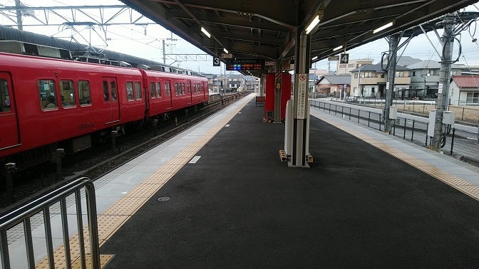 日本の車窓から　名鉄犬山線扶桑駅　今まで2回駅名を変更してきた駅