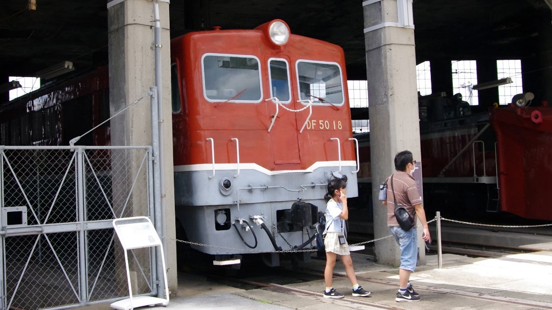 DF50-18号機 と 国鉄形DL機たち / 津山まなびの鉄道館 | 安芸もみじ