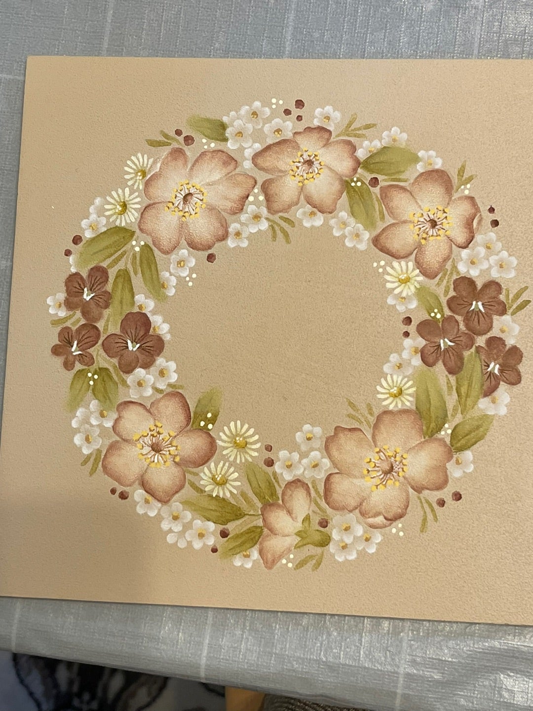 送料込・まとめ買い トールペイントの先生にサラサラっと描いてもらい