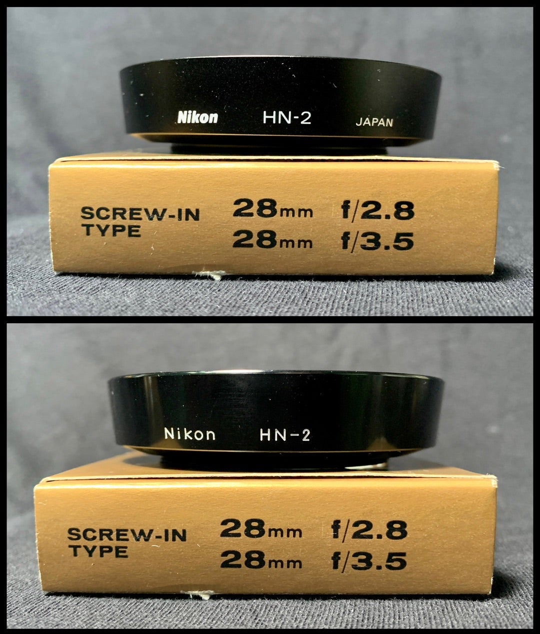 Nikon レンズフード HN-2 | カメラの自由研究