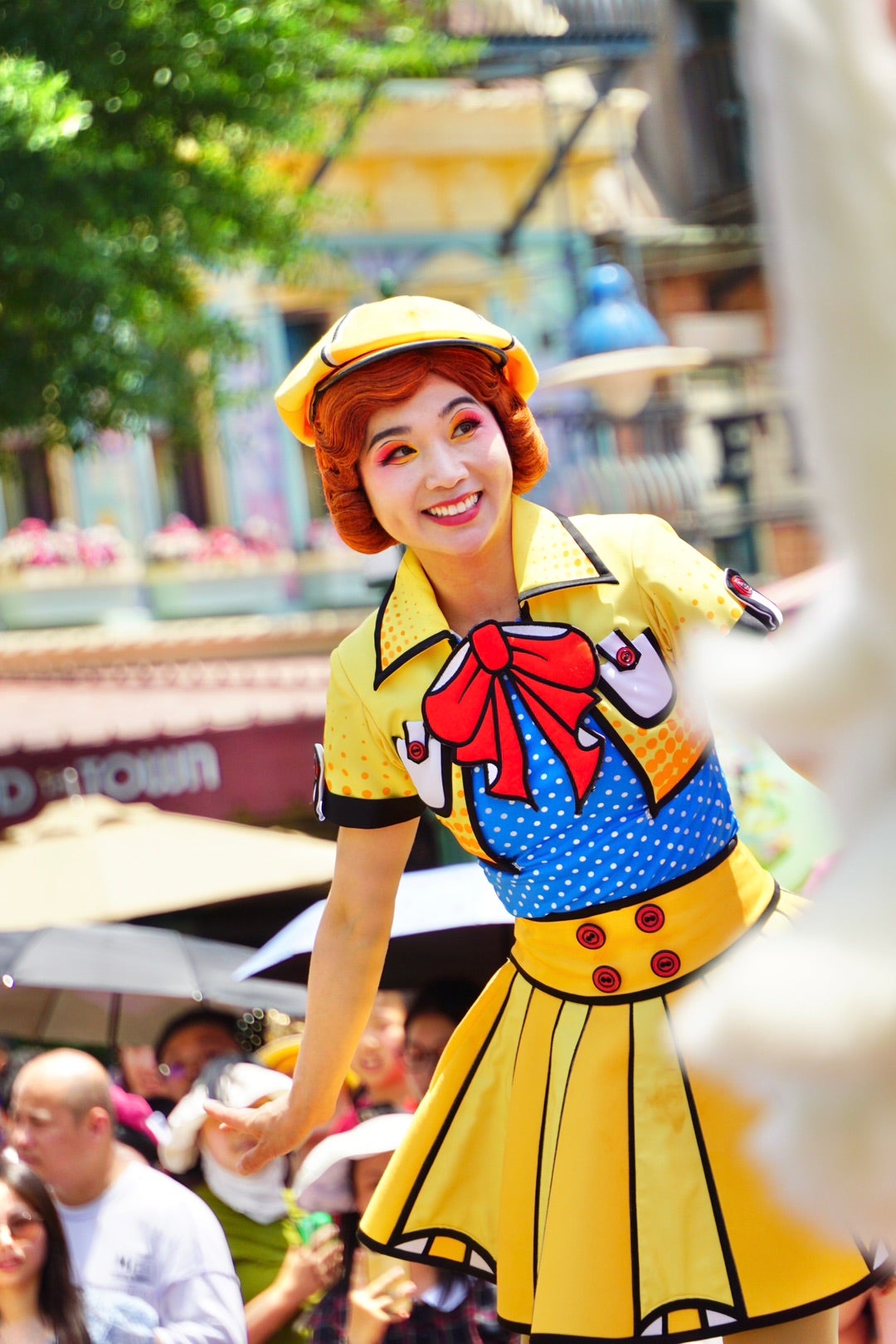 WDWプリンセスダッフィーイエロー ミニミニブランケット、ガラガラ