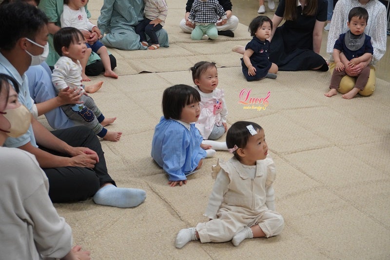 刺激がいっぱい！家ではなかなか体験できない活動！0歳乳幼児からの姫路市ルーチェリトミック教室
