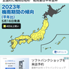 今年もやってくる、梅雨のち猛暑の画像