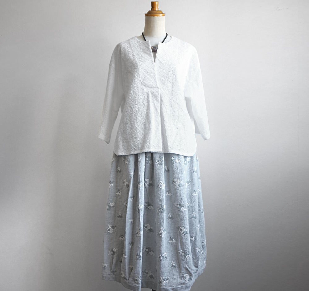 2種類の生地でスカートを作りました | 遊布工房-yuukoubou- Ｄｉａｒｙ