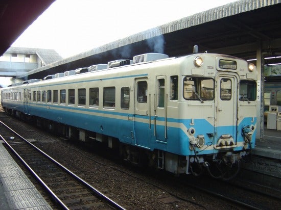 結婚祝い 行先板差枠 四国色クリーム/水色 元急行用車両 鉄道