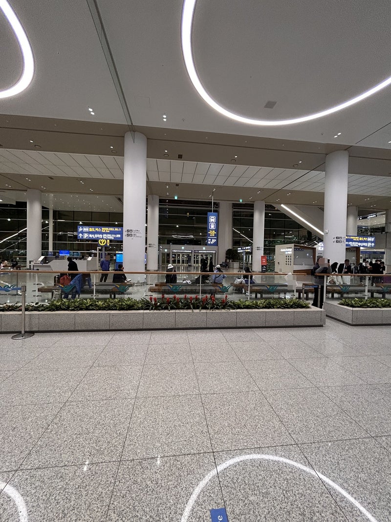 仁川空港　第2旅客ターミナル　到着ロビー