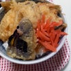 義母やわらか食、山菜、牡蠣、キスの天ぷら晩ごはん