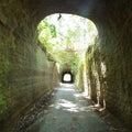 千葉県市原市 林道月崎１号線 月崎トンネル。（360°写真）