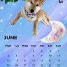 『６月のカレンダー』出来ました♫　～5/30ご依頼分♡訂正版です<(_ _)>の記事より