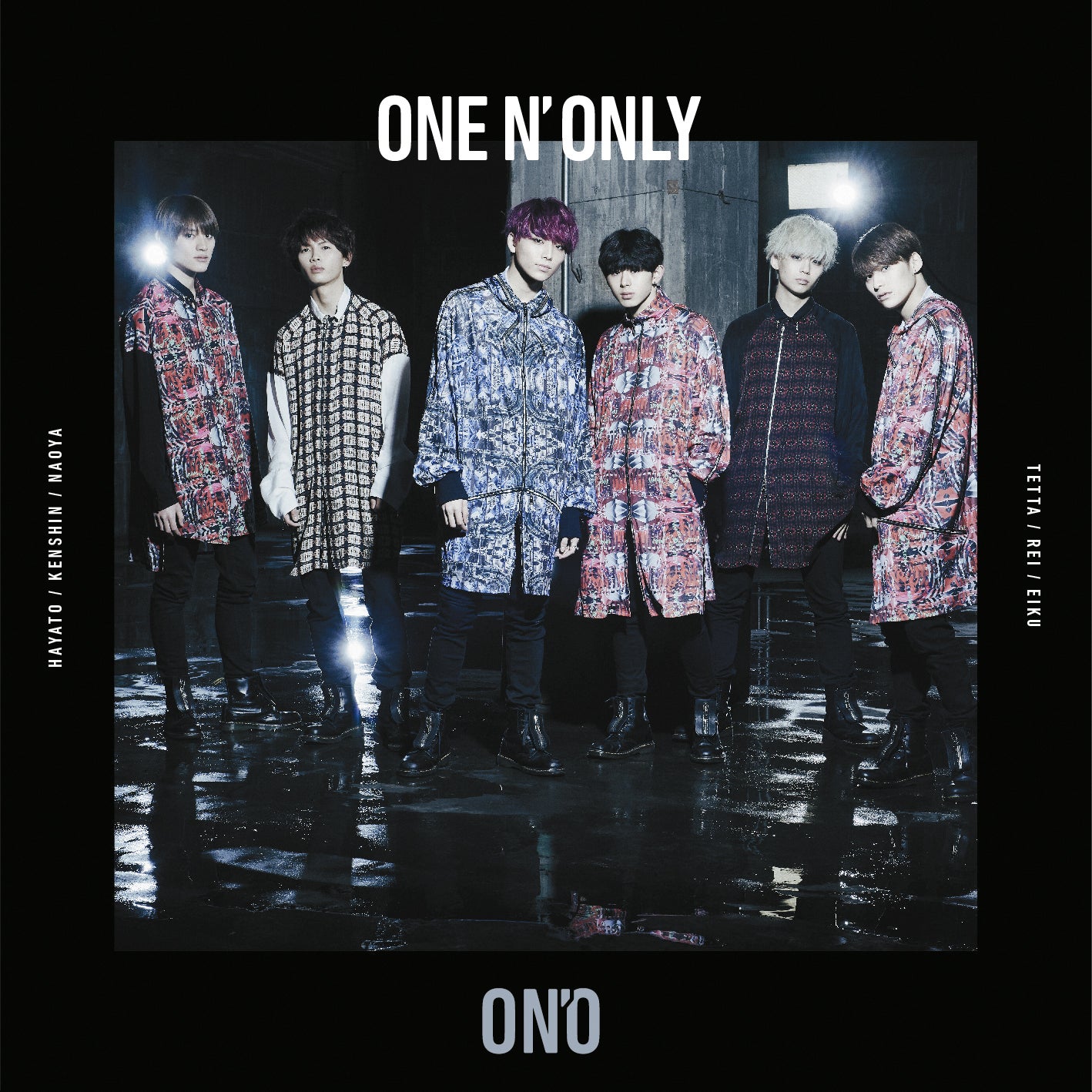 ONE N' ONLY 1stアルバム「ON'O」ジャケット写真公開! | ONE N' ONLY