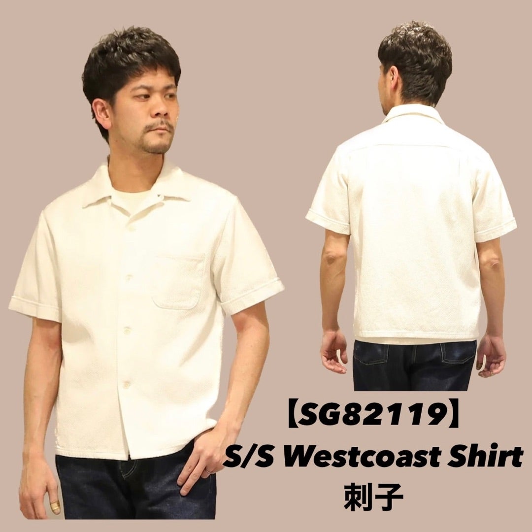 JELADO S/S Westcoast Shirt 刺子【SG82119】