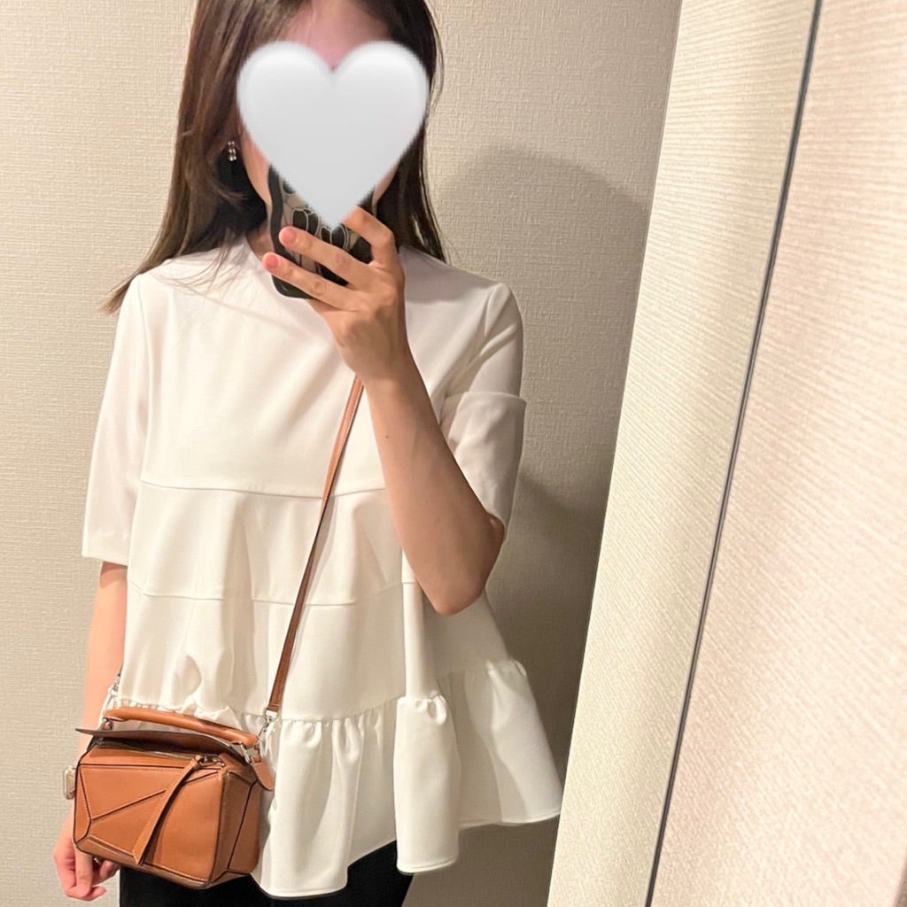コーデ】yoriのフクレティアードブラウス | 2人の子育て コーデ】yoriのフクレティアードブラウス | 2人の子育て