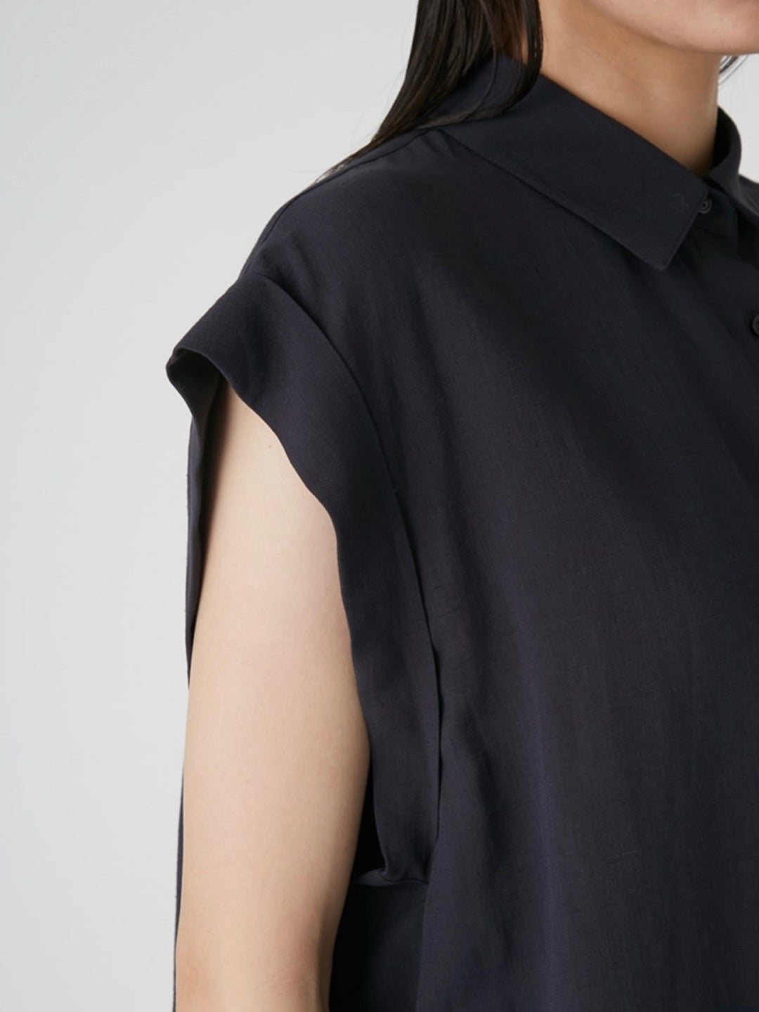 MilaOwen ポケットデザイン袖ロールアップシャツ | FLAT 1F