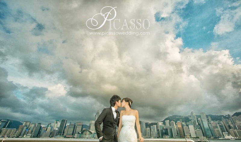 香港　前撮り　ロケーションフォト　フォトウェディング　PICASSO WEDDING　おすすめ