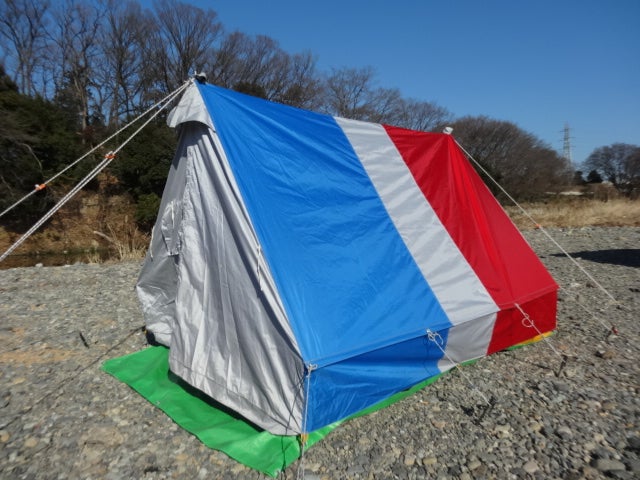 MIZUNOテントでひとりキャンプ | 大ざっぱなO型キャンプ
