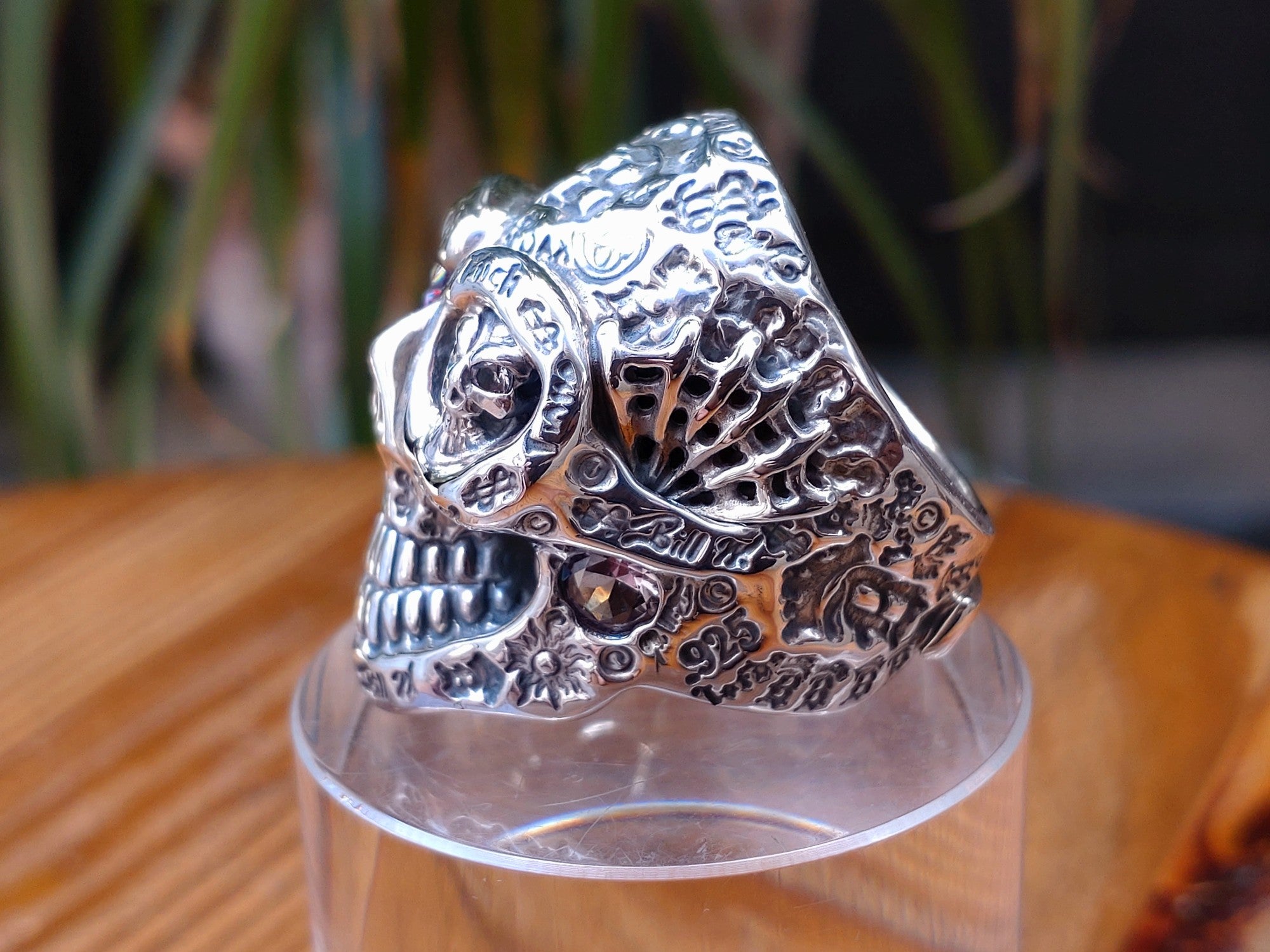 BWL / GRAFFITI MASTER SKULL RING CUSTOM | BILL WALL LEATHER UENO BWL / GRAFFITI MASTER SKULL RING CUSTOM | BILL WALL LEATHER UENO