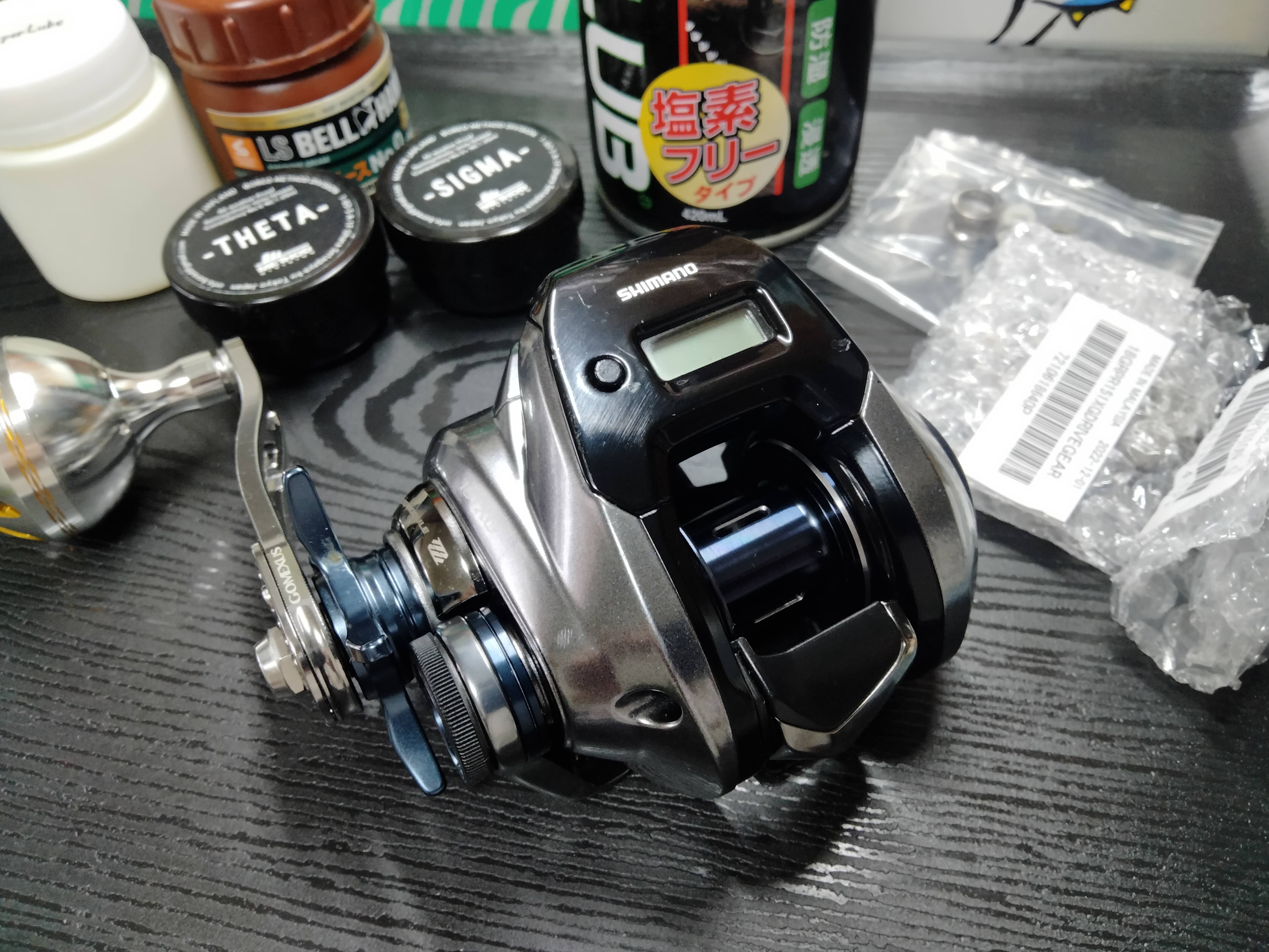 18グラップラープレミアム151XG整備その② | reelmaintenance 18グラップラープレミアム151XG整備その② | reelmaintenance