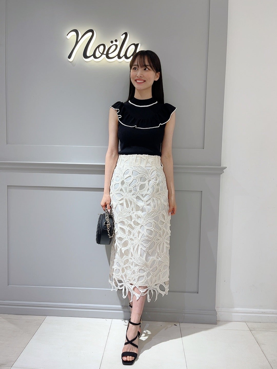 リボンレースタイトスカート | Noela(ノエラ)オフィシャルブログ